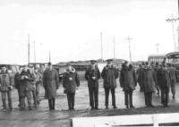 Ltc. Slesinger And Army Officers In Attendance. [Steve Brown]