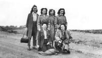 USO Troop On Shemya, June 1946. [Robert Koppen]